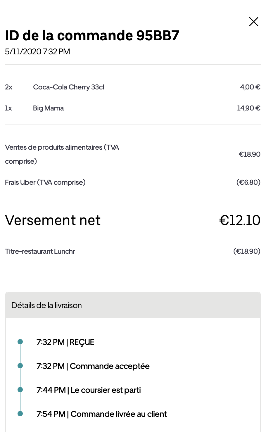 Uber Eats Comment identifier les commandes reçues et réglées par carte Swile ? Aide Swile