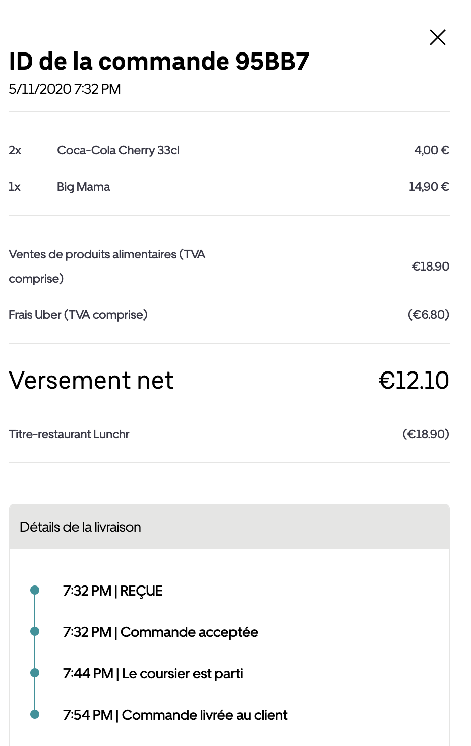 Comment voir mes commandes déjà effectuées ?