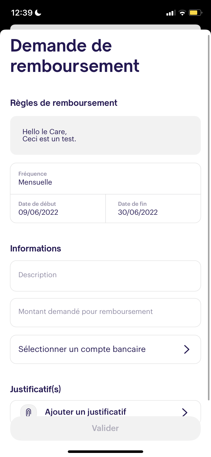 Remboursement sur facture Comment me faire rembourser mes différentes activités ? Aide Swile